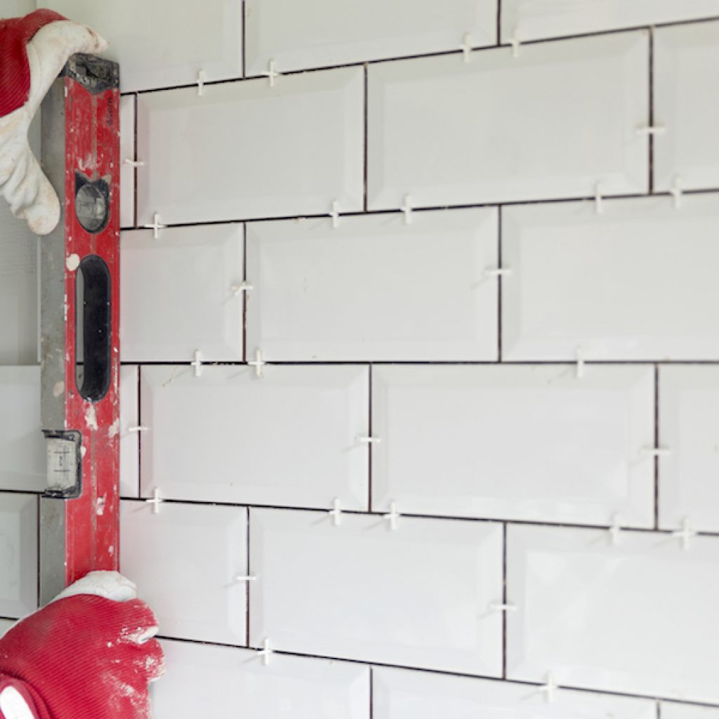 Build process for a bathroom