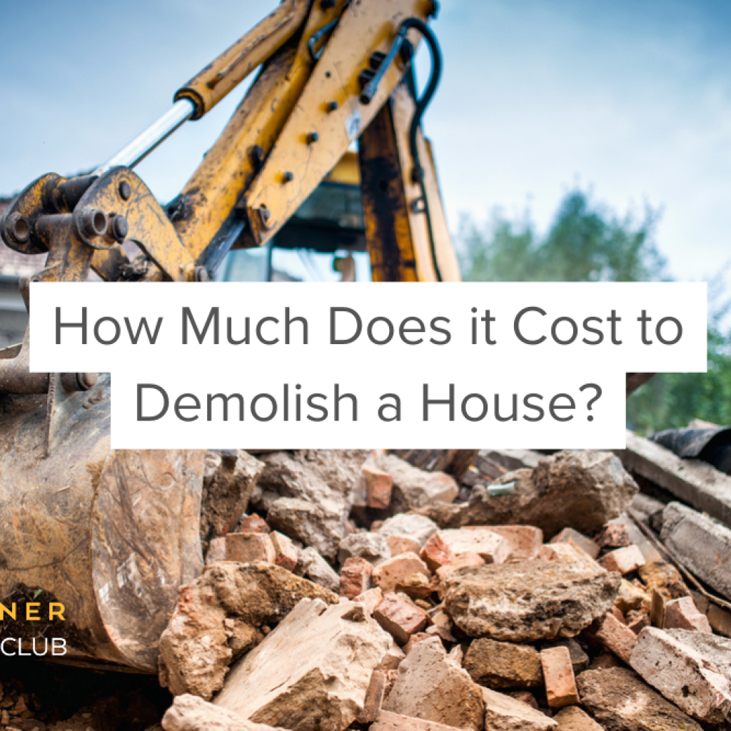 Cost to Demolish a House