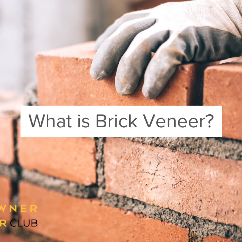 What is Brick Veneer
